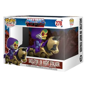Vinyl figurine Funko Masters of the Universe POP Rides Skeletor w/Night Stalker image-1