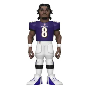 Figurine Funko Ravens Assortiment Vinyl Gold Figurines Lamar Jackson image-0