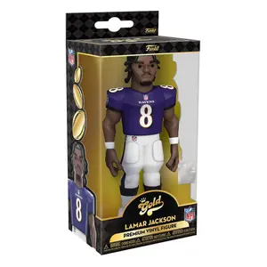 Figurine Funko Ravens Assortiment Vinyl Gold Figurines Lamar Jackson image-1