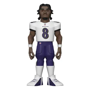 Figurine Funko Ravens Assortiment Vinyl Gold Figurines Lamar Jackson image-2