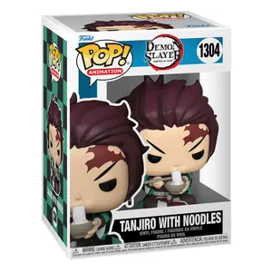 Vinyl collectible figurine Funko Demon Slayer Tanjiro w/Noodles image-1