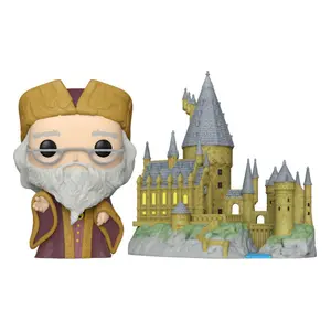 Figurine en vinyle Funko Harry Potter Dumbledore w/Hogwarts