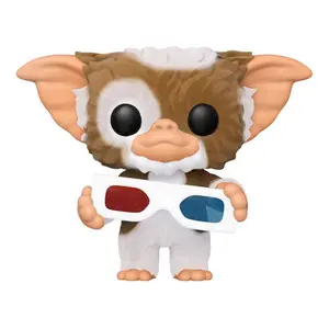 Vinyl collectible figurine Funko Gremlins POP! Movies (Exc) Gremlin with 3D Glasses Flocked image-0