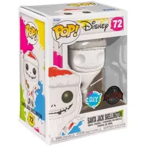 Sammlerfigur Die seltsame Weihnacht des Mr. Jack pop! disney vinyl santa jack(diy)(wh) Funko image-1