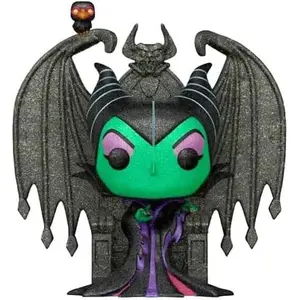Figurine - maleficent on throne dglt vynil Funko Disney POP Deluxe Movies Villains image-0