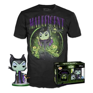Camiseta Funko Disney Pop & Disney Villains: Maleficent image-1