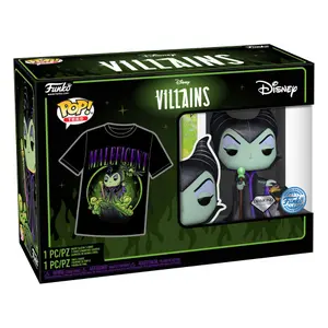 Camiseta Funko Disney Pop & Disney Villains: Maleficent image-3