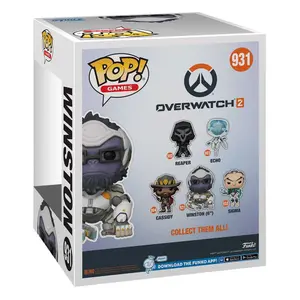 Figurine Funko Overwatch 2 Super Sized Pop Vinyl Winston image-2