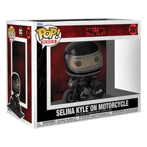 Figurine batman pop Funko Selina on Motorcycle image-2