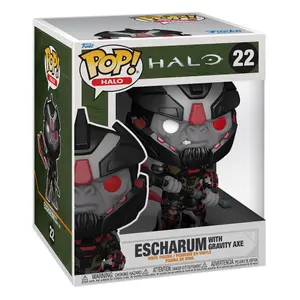 Figurine de collection en vinyle Funko Halo Infinite Super Sized POP!  Escharum w/Axe image-1