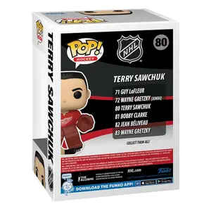 Figurine Funko NHL Legends Pop Hockey Vinyl Terry Sawchuk (Detroit Red Wings) image-2