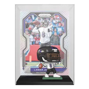 Figurine Funko NFL Trading Card Pop Football Vinyl Lamar Jackson image-0