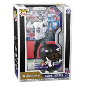 Figurine Funko NFL Trading Card Pop Football Vinyl Lamar Jackson image-1