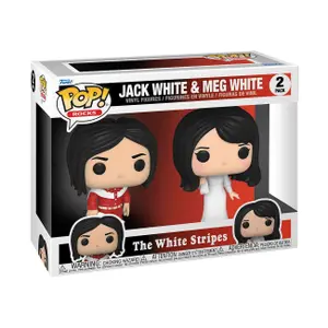 Collectible figurine Funko The White Stripes Jack White & Meg White (x2) image-1