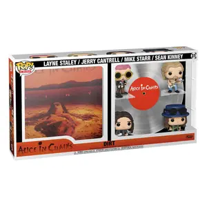 Lot de 4 POP figurines Alice in Chains Funko DLX Vinyl Dirt image-1