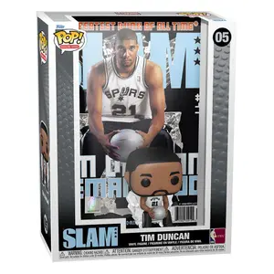 Figurine Funko Nba Cover Pop Basketball Vinyl Tim Duncan (Slam Magazin) image-1
