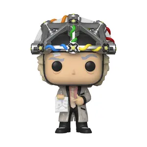 Camiseta Funko Retour Vers Le Futur Pop & Tee Set Figurine Et T-Shirt Doc With Helmet image-5