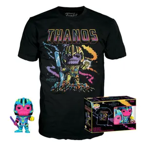Camiseta Funko Marvel Pop & Tee Set Thanos (Bklt) image-0