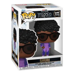 Figurita de vinilo para coleccionistas Funko Black Panther Wakanda Forever POP Marvel Shuri image-1