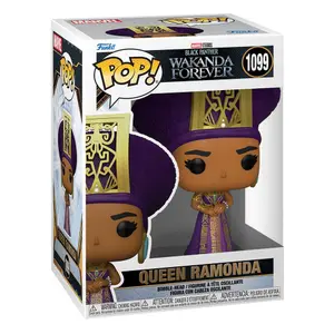 Vinyl collectible figurine Funko Black Panther Wakanda Forever POP Marvel Queen Ramonda image-1