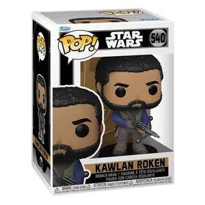 Vinyl collectible figurine Funko Star Wars Obi-Wan Kenobi POP Kawlan Roken image-1