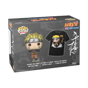 Camiseta de colección y figurita Funko Naruto POP! Running image-3
