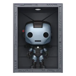 Collectible figurine Funko Marvel POP! Deluxe Vinyl Hall of Armor Iron Man Model 11 War Machine PX Exclusive image-0