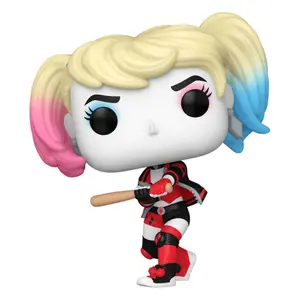 Vinyl collectible figurine Funko DC Comics Harley Quinn Takeover POP! Heroes Harley with Bat image-0