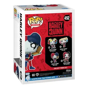 Estatueta de coleção em vinil Funko DC Comics Harley Quinn Takeover POP! Heroes Harley with Pizza image-2