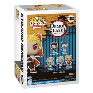 Figurine de collection en vinyle Funko Demon Slayer Rengoku image-2