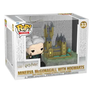 Sammlerfigur aus Vinyl Funko Harry Potter - Chamber of Secrets Anniversary POP! Town  Minerva w/Hogwarts image-1