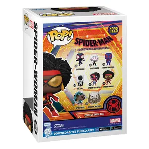 Statuetta da collezione in vinile Funko Spider-Man Across the Spider-Verse POP! Movies Spider-Woman image-2