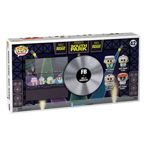 Packung mit 4 Figuren Funko South Park Pop! Albums Dlx Vinyl Boyband image-3