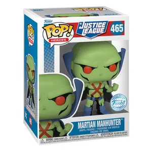 Vinyl collectible figurine Funko DC Comics POP Heroes JL Comic Martian Manhunter image-1