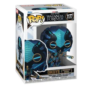 Vinyl collectible figurine Funko Black Panther Wakanda Forever POP Marvel Okoye image-1