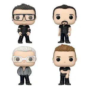 Set mit 4 Pop-Figuren Funko U2 Pop! Albums Dlx