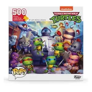 500-piece collage puzzle Funko Teenage Mutant Ninja Turtles Pop! image-0