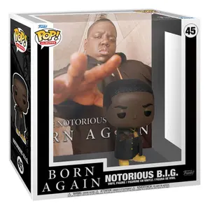 Figurine albums Funko Notorious B.I.G. POP! Vinyl Biggie Smalls Born Again 9 cm image-1