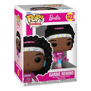 Sammlerfigur aus Vinyl Funko Barbie POP! Rewind image-1