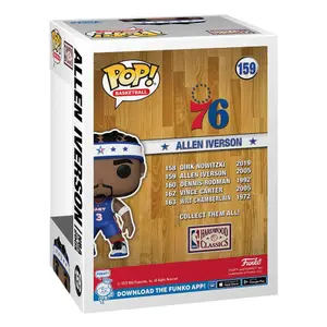 Collector figurine vynile sport Funko NBA Legends Allen Iverson image-2