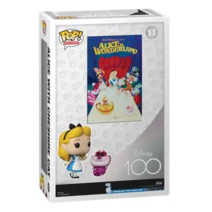 Figure and poster Funko Disney's 100th Anniversary POP! Movie Alice in Wonderland image-2