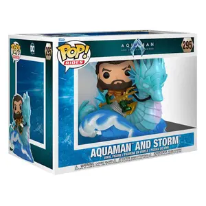 Sammlerfigur aus Vinyl Funko Aquaman et le Royaume perdu POP! Rides Deluxe Aquaman & Storm image-1