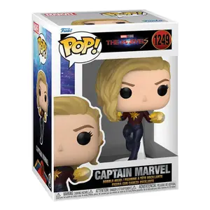 Samlerfigur i vinyl Funko The Marvels POP Captain Marvel 9 cm image-1