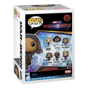 Statuetta da collezione in vinile Funko The Marvels POP Dar Benn 9 cm image-2