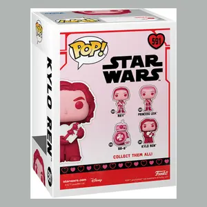 Vinyl collectible figurine Funko Star Wars Valentines POP! Kylo Ren image-2