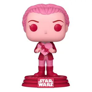 Vinyl collectible figurine Funko Star Wars Valentines POP! Leia image-0