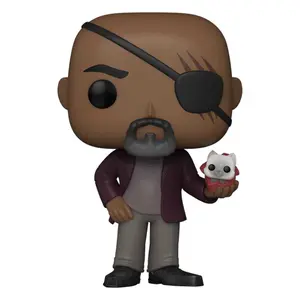 Vinyl collectible figurine Funko The Marvels POP Nick Fury 9 cm image-0