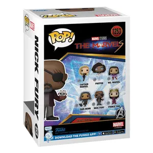 Vinyl collectible figurine Funko The Marvels POP Nick Fury 9 cm image-2
