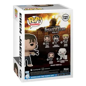 Figurita de vinilo para coleccionistas Funko Attack on Titan POP! Animation Eren Jeager image-2