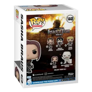 Vinyl collectible figurine Funko Attack on Titan POP! Animation Sasha image-2